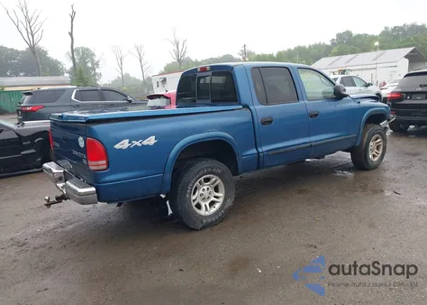 2003 Dodge Dakota Slt из США, поврежденный, VIN 1D7HG48N63S350401